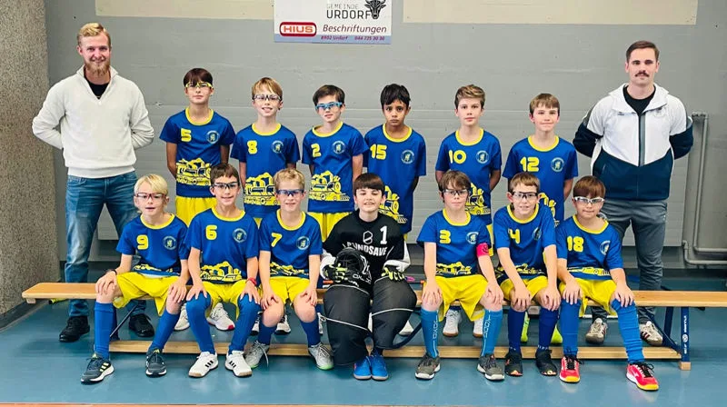 Mannschaftsfoto Junior*innen D